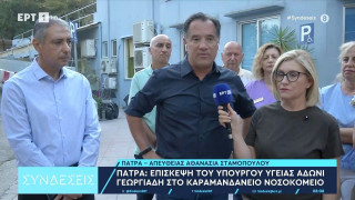 Γεωργιάδης από Πάτρα: «Η φωτιά θα μπορούσε να κάψει το Καραμανδάνειο»