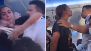Πανικός σε πτήση: Επιβάτης δάγκωσε αεροσυνοδό! (vid)