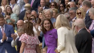 Η Κέιτ Μίντλετον αποθεώθηκε στον τελικό του Γουίμπλεντον