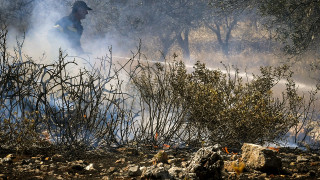 Μεγάλη πυρκαγιά στο Πήλιο - Καλύτερη πλέον η εικόνα