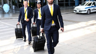 Photogallery από την άφιξη της ΑΕΚ στη Θεσσαλονίκη