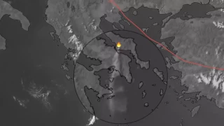 Πυρκαγιά στην Εύβοια: Ο καπνός έφτασε μέχρι την Αττική