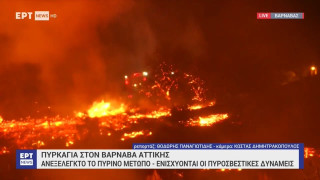 Φωτιά στον Βαρνάβα: Άνοιξε το ΟΑΚΑ για τους κατοίκους των περιοχών που εκκενώθηκαν