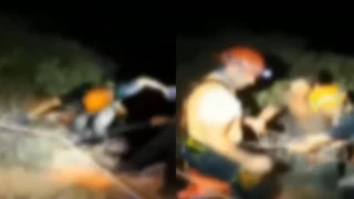 Καρέ-καρέ η διάσωση του άνδρα στο Άγιο Όρος που κατέληξε σε σύλληψη