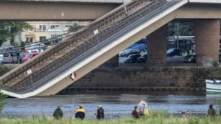 Γερμανία: Κατέρρευσε γέφυρα στη Δρέσδη!