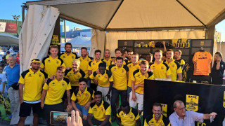 Πανικός και συνθήματα στην άφιξη του Άρη στη ΔΕΘ