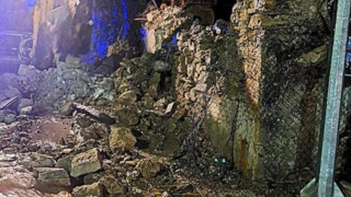 Κακοκαιρία «Atena»-Προβλήματα στη Ζάκυνθο: Κατέρρευσε τμήμα τοίχου