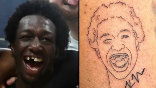 Φίλος του Παναθηναϊκού έκανε τατουάζ τον Ναν με τα σπασμένα δόντια