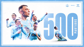 Ιάγο Άσπας: Ξεπέρασε τους 500 επίσημους αγώνες με τη Θέλτα!