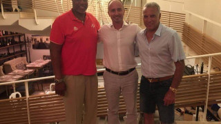 Συνάντηση Νόρις-Γκάλη παρουσία   του Δημήτρη Γαλάνη