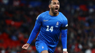 Η 11άδα της Εθνικής Ελλάδος στο ματς με την Αγγλία