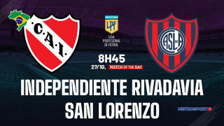 «Ματς της ημέρας» :  Σημαντική αναμέτρηση στην Αργεντινή  : - Ιντεπεντιέντε Ριβαντάβια – Σαν Λορένσο –
