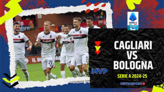 «MVP»:  Πλούσιο το μενού σήμερα, δεσπόζει το «Χ» της Μπολόνια στο Κάλιαρι, εκεί όπου στηρίζω και τα 1-1 και 1-2 σκορ…