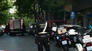 Αμπελόκηποι: Η στιγμή της έκρηξης που ισοπέδωσε το διαμέρισμα (vid)