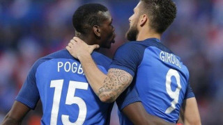 Διπλό η Γαλλία,  με Πογκμπά και Ζιρού,  με 0-2 και 1-2 σκορ