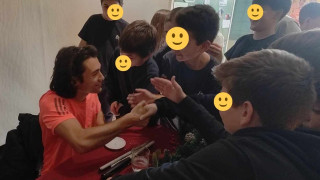 Μάθημα ζωής  από τον Παραολυμπιονίκη Νάσο Γκαβέλα στους μαθητές της «Ελληνικής Παιδείας»