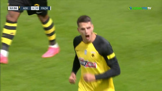 Λαμέλα: «Μπορούσα να βάλω και άλλο γκολ, να δώσουμε χαρά στον κόσμο της ΑΕΚ»