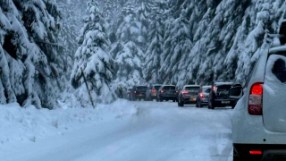 Τρίκαλα: Νέο χάος στο Περτούλι λόγω της χιονόπτωσης-Μποτιλιάρισμα και ουρές χιλιομέτρων