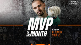 ΠΑΟΚ: MVP του Δεκεμβρίου ο Mr Fantastic Ντομινίκ Κοτάρσκι