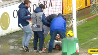 Πορτογαλία: Viral το γήπεδο με την τελική γραμμή από... γάλα!