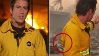 Τηλεπαρουσιαστής φόρεσε φόρμα πυροσβέστη με... μανταλάκι για να δείχνει fit