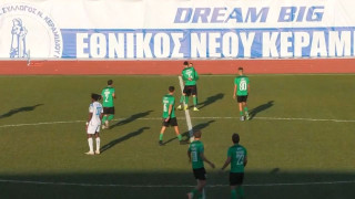 Εθνικός Ν. Κεραμιδίου-Μακεδονικός: Το πέναλτι-γκολ των γηπεδούχων και η απάντηση των «πρασίνων»