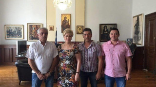 Με μέλη του Δ.Σ. του ΟΑΣΘ συναντήθηκε η Μαρία Κόλλια Τσαρουχά