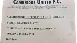 Σπάνιο ιστορικό ντοκουμέντο: Όταν ο Ηρακλής έπαιξε με την Κέιμπριτζ