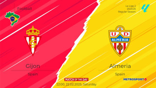 «Ματς της ημέρας» :  Ενδιαφέρον παιχνίδι στην Ισπανία : - Χιχόν - Αλμερία –