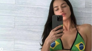 Irina Shayk: «Brazilian» bikini και φεύγει για Ρίο