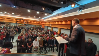 Σε μια κατάμεστη αίθουσα η κοπή της πίτας του Απόλλωνα Καλαμαριάς