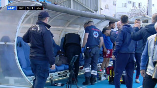 ΠΑΣ Γιάννινα-ΑΕΛ: Προσωρινή διακοπή λόγω τραυματισμού του Χριστακόπουλου