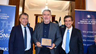 Βράβευση Μακεδονικού για την προσφορά του στον αθλητισμό: Η ομιλία του προέδρου Παύλου Ανδρώνη