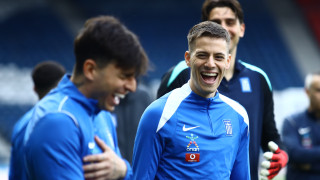 Photogallery από την προπόνηση της Ελλάδας στο «Χάμπντεν Παρκ»