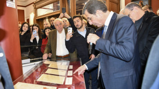 Εγκαινιάστηκε η Έκθεση του ΥΜΑΘ «Επανάσταση 1821: Ο Αγώνας για την Παλιγγενεσία»