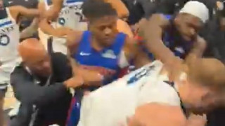 ΝΒΑ: Ξύλο με επτά αποβολές στο Πίστονς-Τίμπεργουλβς