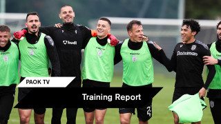 ΠΑΟΚ: Προπόνηση με χαμόγελα, ένταση και γκολ πριν τον Ολυμπιακό (video)