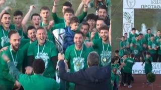 Νίκη Πολυγύρου: Πανηγύρισε την κατάκτηση του τίτλου