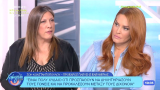 Κωνσταντοπούλου: «Συνεχίζουμε μέχρι να πάνε φυλακή Μητσοτάκης και Τριαντόπουλος»