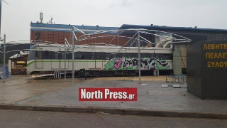 ΑΠΙΣΤΕΥΤΟ: Βανδάλισαν το βαγόνι του μετρό που φιλοξενείται στη ΔΕΘ