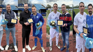 Λαγκαδάς: Βραβεύσεις στο φιλικό με τους Ακρίτες και ανανεώσεις συνεργασίας
