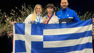 Ιστορική διάκριση για το ελληνικό Poomsae Taekwondo-Xρυσός ο Καρακατσάνης