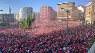 Europa League: Χαμός στο Μπιλμπάο πριν τον ημιτελικό με τη Γιουνάιτεντ
