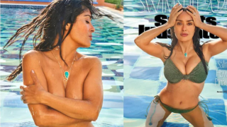Salma Hayek: Ποζάρει στα 58 της topless για το Sports Illustrated Swimsuit