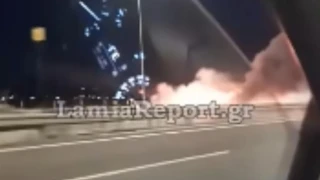 Τρόμος για την τραγουδίστρια Ανδριάννα Μόκα: Οδηγούσε και πήρε φωτιά το ΙΧ της