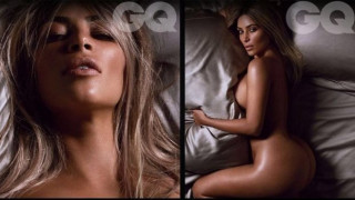 Ολόγυμνη στο κρεβάτι η Kim Kardashian (pics)