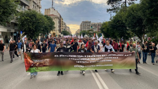 Θεσσαλονίκη: Πορεία διαμαρτυρίας για τη σφαγή στην Παλαιστίνη (pics)