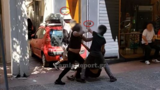 Λαμία: Πιάστηκαν στα χέρια και «κοπανιούνταν» με μάρμαρα