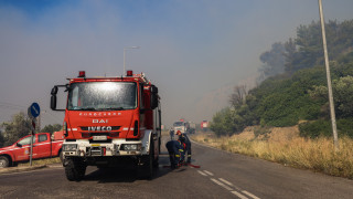 Χίος: Απειλούνται από τις φλόγες τα Μαστιχοχώρια-Έφτασε ως τη θάλασσα η φωτιά