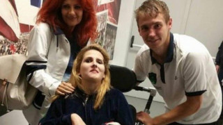 Η Μυρτώ της Πάρου πανηγύρισε μαζί με την ομάδα της ΑΕΚ!